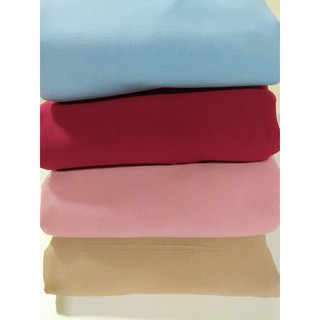 ผ้าฝ้ายสีพื้น ผ้าคอตตอน ผ้า cotton ผ้าตัดเสื้อ ผ้าสำหรับตัดเย็บงาน DIY