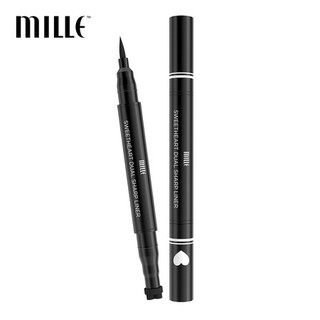 [ถูกที่สุด !!] MILLE อายไลเนอร์ Sweetheart Dual Sharp Liner สีดำ