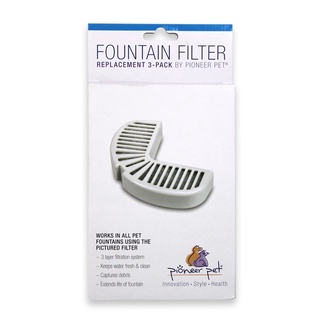 pioneer pet fountain filter 3 ชิ้น