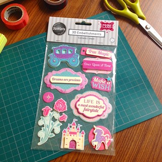 สติ๊กเกอร์ตกแต่ง 3D Handmade Dream Set