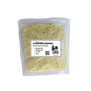 MOKI เส้นโอ๊ตไฟเบอร์ผสมบุกพร้อมทาน 100g x1 บุกเพื่อสุขภาพ (FK0207,FK0213,FK0214) Oat Fiber Fettuccine With Konjac