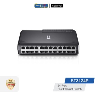 STONET (ST3124P) 24 Port Fast Ethernet Switch