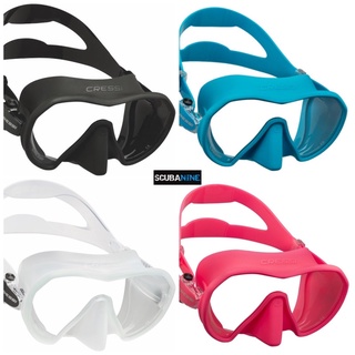 พร้อมส่ง !! หน้ากากดำน้ำ Cressi รุ่น ZS1 mask มี 4 สี ใส่ดำน้ำ scuba หรือ freediving ก็ได้