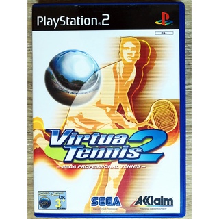 แผ่น PS2 แท้ลิขสิทธิ์ สำหรับสายสะสม VIRTUA TENNIS 2 PS2 PAL (ENG)