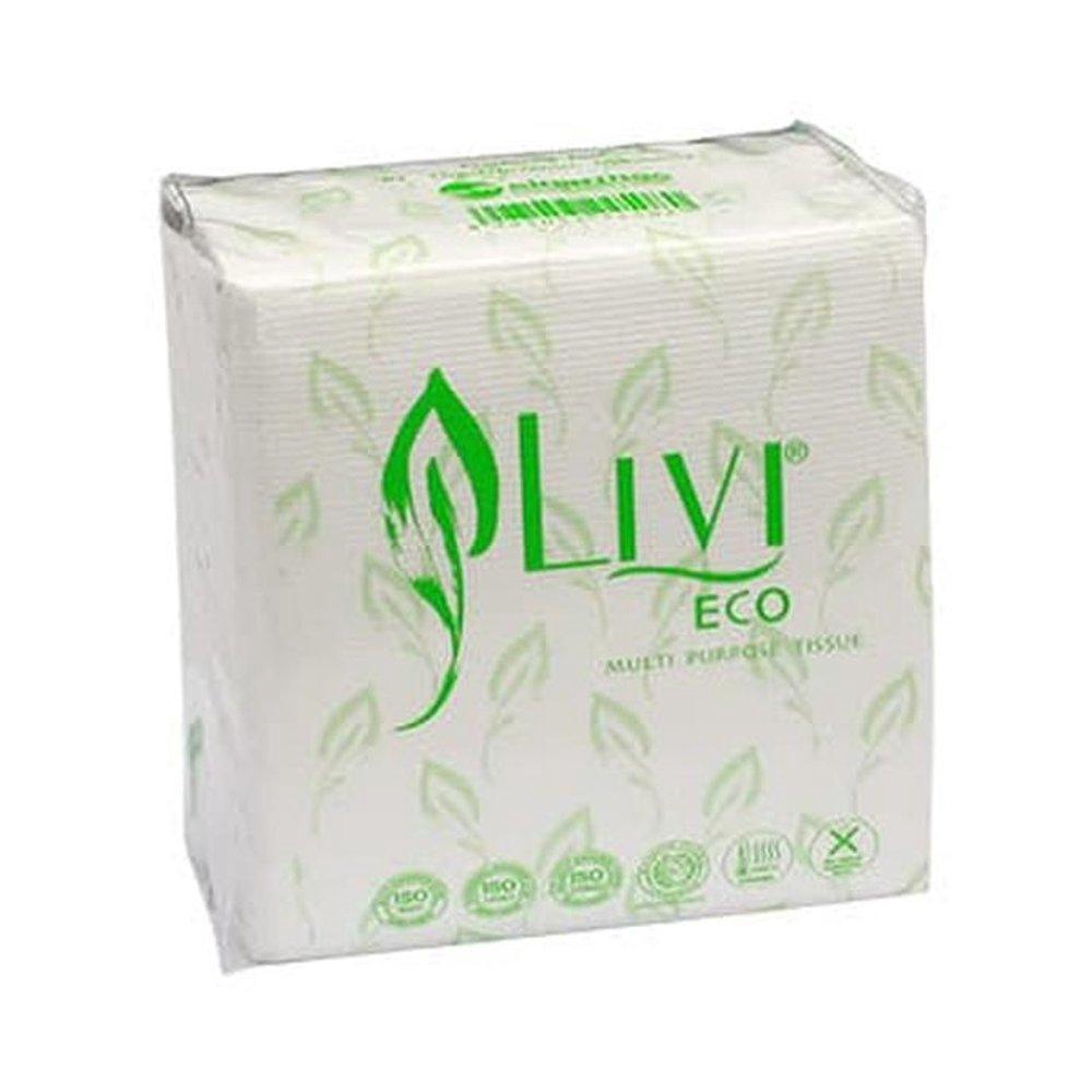 Livi Tissue Livi Eco โต๊ะรับประทานอาหารเนื้อเยื่อ 150s - 1 ชิ้น