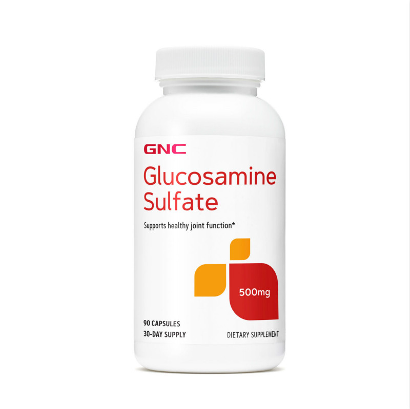 GNC Glucosamine Sulfate Chondroitin 500mg 90 Tablets สหรัฐ กลูโคซามีน คอนดรอยติน ซัลเฟต