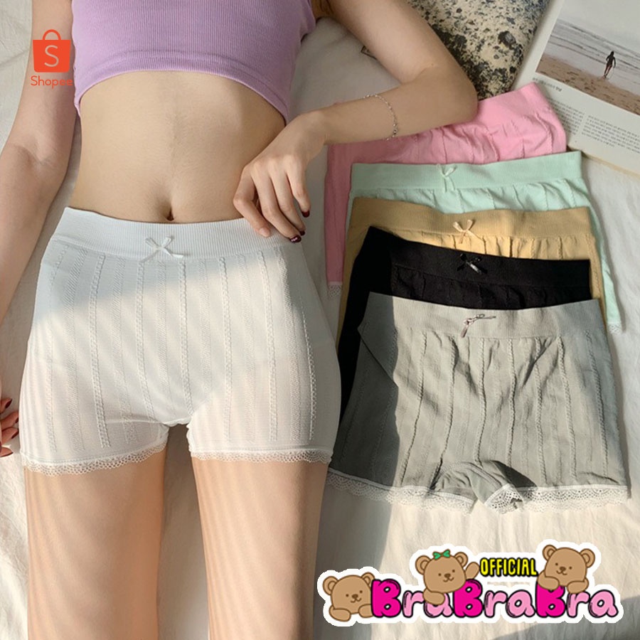 [ส่งจากไทย] 𝑩𝒓𝒂𝑩𝒓𝒂𝑩𝒓𝒂  #p-005 กางเกงซับใน สไตล์ญี่ปุ่น กางเกงใน