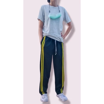 กางเกงวอร์ม กางเกงขายาว แถบข้าง สองแถบ ขาปล่อย ราคาถูก thumbnail 5