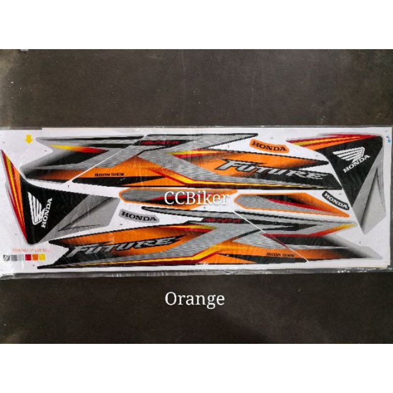Honda Future (2) no2 Body Sticker FUTURE 125 no2