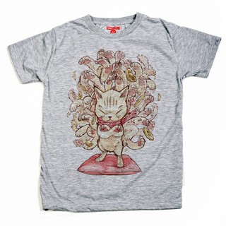 เสื้อยืด แขนสั้น แชปเตอร์วัน สเก๊ตบุ๊ค ลาย แมวพันมือ ผ้านิ่ม / Neko Ultimate Chapter One Sketchbook Soft T-Shirt