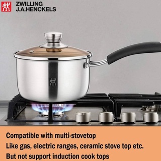 Zwilling j.a.henckels Multipurpose cooking pot หม้อด้ามสแตนเลสพร้อมฝาปิด