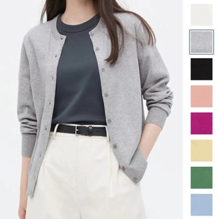 UNIQLO ของแท้ เสื้อแขนยาวคาร์ดิแกนกันยูวี UPF 25 / เสื้อกันแดด uniqlo / เสื้อกันยูวี uniqlo / uniqlo woman เสื้อกัน UV