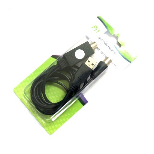 USB Power Insert จ่ายไฟเสาอากาศ SAMART รุ่น Pi1 (สำหรับใช้กับทีวีที่มีจูนเนอร์ดิจิตอลในตัว)