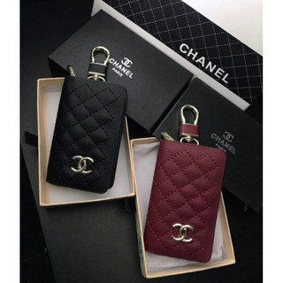 👉Chanel กระเป๋าเก็บกุญแจ👉งานเกรดพรีเมี่ยม หนังคาเวียร์ ตาราง อะไหล่ทอง งานสวยมาก ตะขอสีทอง จะเกี่ยวเข็มขัดที่เอว