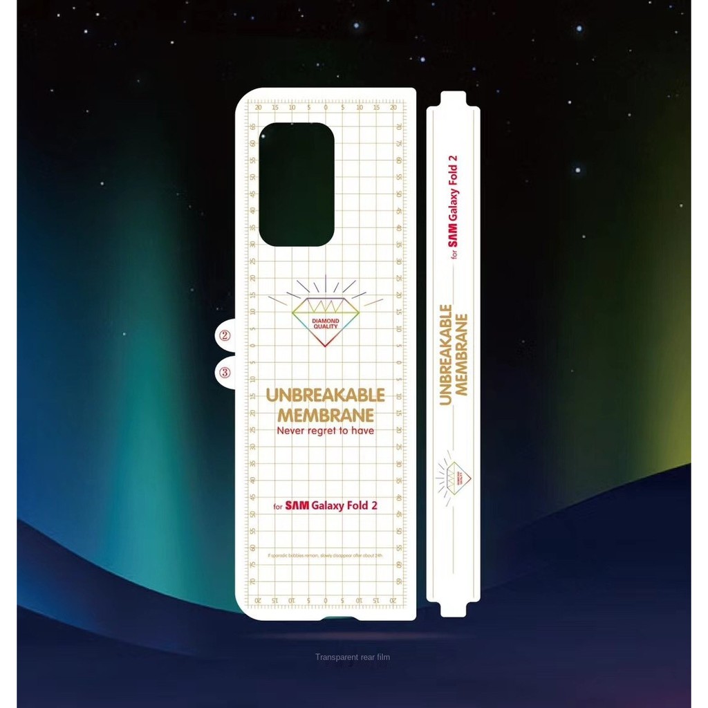 Samsung Galaxy Z Fold 2 2020 การ์ดหน้าจอ Hydrogel Samsung Z Fold 2 2020