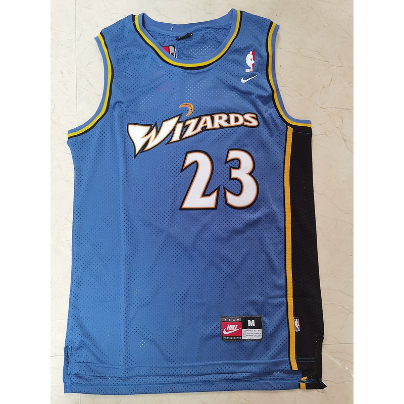 calculadora flaco Samuel Original NBA Jersey Michael Jordan #23 Washington Wizards Jersey Cheaper  blue Nike Swingman Jerseys เสื้อผ้าบาสเก็ตบอล | Shopee Thailand