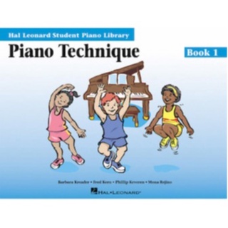 หนังสือเรียนเปียโน PIANO TECHNIQUE BOOK 1 Hal Leonard Student Piano Library