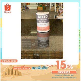 กระดาษกาวนิตโต้ Nitto ขนาด (18 mm. x 18 m.) (5 ม้วน) (ใส่โค้ด OKKR183 ลดเพิ่มอีก)