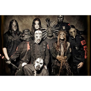 โปสเตอร์ Slipknot สลิปน็อต Heavy Metal Rock Music Poster รูปภาพติดห้อง ตกแต่งผนัง โปสเตอร์วงดนตรี โปสเตอร์ติดผนัง