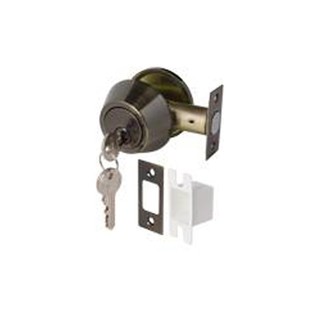 DEADBOLT 1 ด้าน HAFELE 911.22.398 AB HF 911.22.398 AB SINGLE DEADBOLT