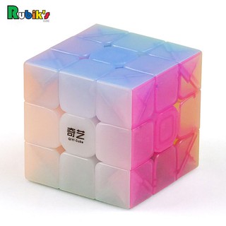 Qiyi รูบิค 3X3X3 ของเล่นฝึกสมอง Speed Rubik Cube Professional Magic Cube Rubiks Puzzle Match Level Rubix Educational Toy Rubiks Cube