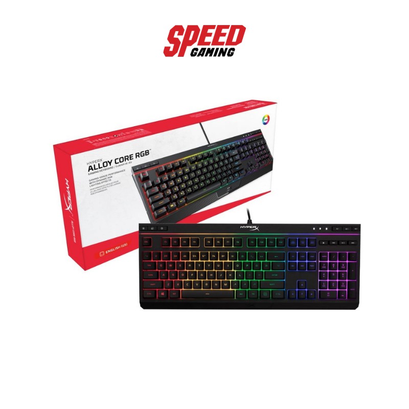 Hyperx gaming keyboard alloy core rgb us 2y hx kb5me2 us 