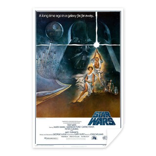 โปสเตอร์หนัง STAR WARS 1977 ( STAR WARS 1977 A NEW HOPE MOVIE POSTER )