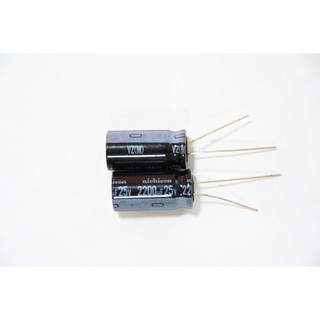 2200uF 25v Nichicon  Capacitor ตัวเก็บประจุ คาปาซิเตอร์