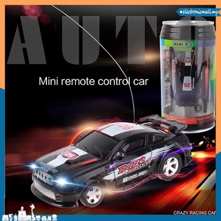 ❣✷❁♥EL♥ 8 Colors Hot Sales Coke Can Mini RC Car Radio Remote Control Racing Car 4 Frequencies RC Model