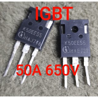 2ชิ้น K50EEH5 50A 650V IGBT ความถี่สูงสำหรับสวิทชิ่ง-ตู้เชื่อม-อินเอร์เตอร์ ของถอดมือสอง