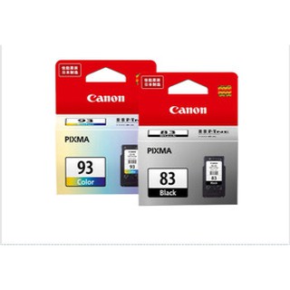 ตลับหมึกปริ้นเตอร์ Canon PG83 CL93 E518 E618 E510 E608 สีดำของแท้ ตลับหมึกแคนนอน