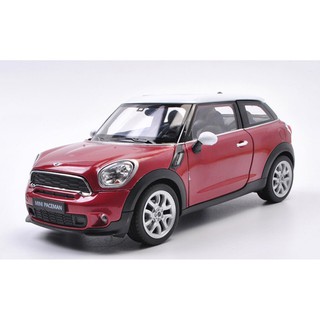 Welly รถโมเดลเหล็ก อัตราส่วน 1/24 MINI COOPER S PACEMAN สีแดง