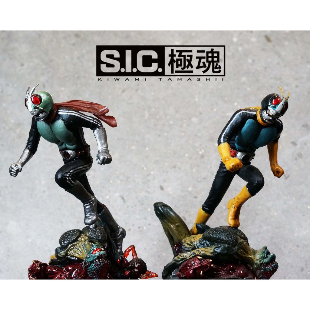 Bandai V1 &amp; Shocker sic takumi damashii kamen rider masked rider toy figure มดแดง คาเมนไรเดอร์ มาสค์ไรเดอร์