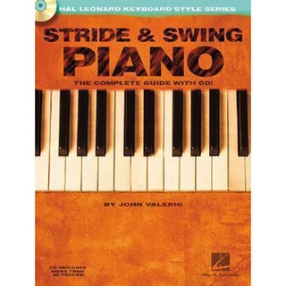 STRIDE &amp; SWING PIANO Hal Leonard Keyboard Style Series Piano/Keyboard book&amp;CD