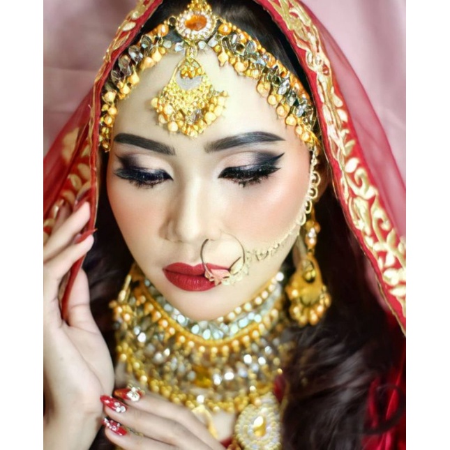 INDIAN WEDDING ACCESSORIES FULL SET COMPLETE GOLD SERIES
