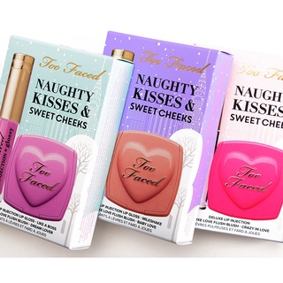 Too Faced Naughty Kisses &amp; Sweet Cheeks