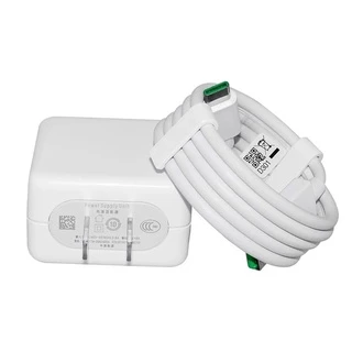 sanmax สายชาร์จ typec ชาร์จเร็ว หัวชาร์จ vooc 4.0 1เมตร 2เมตร 20w 33w5V 4A รับประกันหนึ่งปี สำหรับ oppo reno iqoo realme
