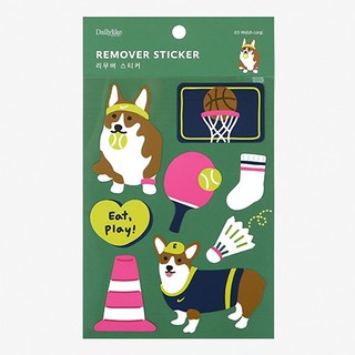 Remover Sticker - 03 Welsh corgi สติ๊กเกอร์