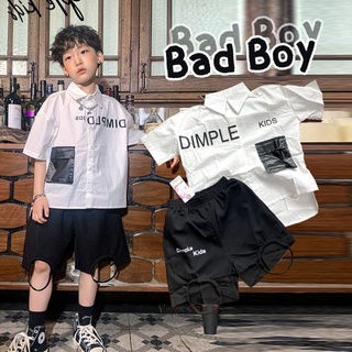 ชุดเซ็ต bad boy (เสื้อ+กางเกง) สไตล์แนวญี่ปุ่น