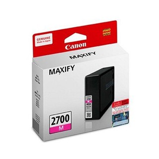 หมึกอิงค์เจ็ท สีแดงอมม่วง Canon PGI-2700/Canon Magenta Ink PGI-2700