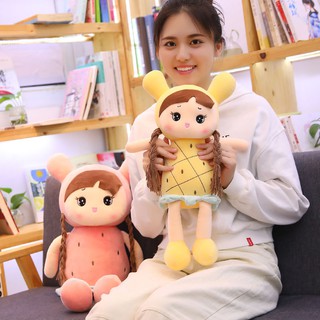 ●✆Fair Doll Plush Toy เจ้าหญิงดอกไม้นางฟ้านอนหมอนตุ๊กตาของขวัญวันเด็กน่ารัก