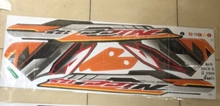 สติ๊กเกอร์ NICE 125 S เคลือบเงาแท้ Honda ไนท์/KP_AUTO