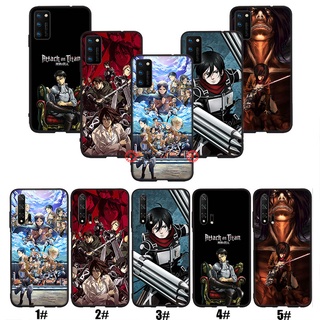 เคสโทรศัพท์มือถือ ลาย Attack on Titan Eren สําหรับ Huawei Nova 5T 4E 3 3i 2i Mate 20 10 Lite Pro EE6