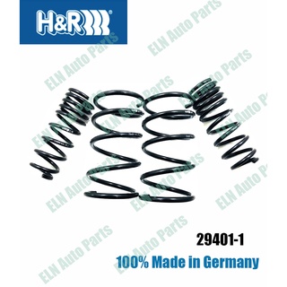 H&amp;R สปริงโหลด (lowering spring) NISSAN Cefiro A33 ปี 2000 เตี้ยลง 1.5 นิ้ว