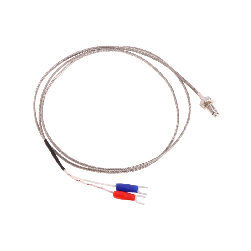 XU K-Type Thermocouple Temperature Sensors M6 Thread Probe 0-400 องศาทนทาน