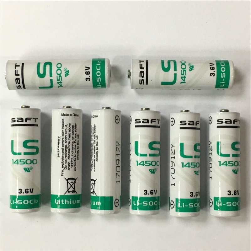 LS14500 Saft LS-14500 AA 3.6V Lithium Battery แบตเตอรี่
