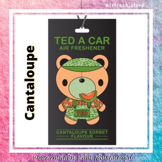 แผ่นน้ำหอมปรับอากาศเท็ดอะคาร์ กลิ่นแคนตาลูป Ted a car : Cantaloupe