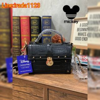 Mickey Croc Embossed Crossbody bag​ ของแท้​ ราคาถูก