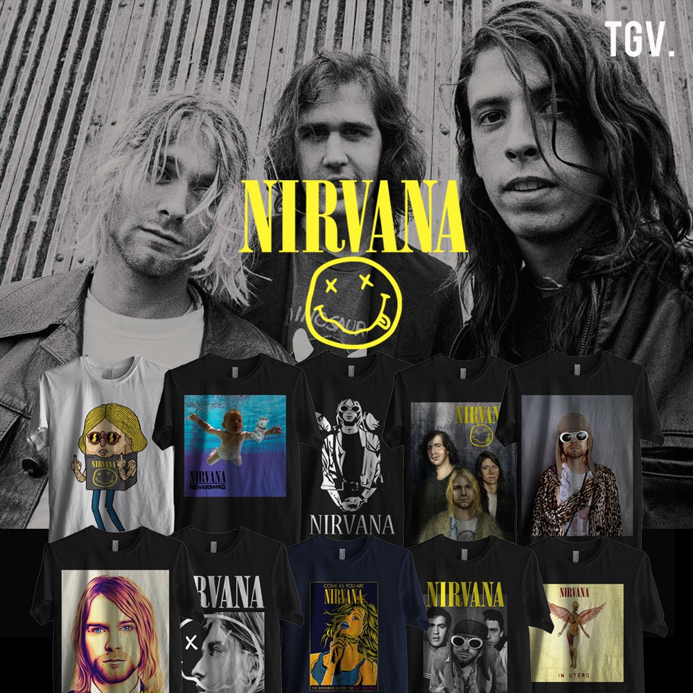 เสื้อยืด NIRVANA****