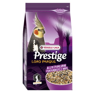 Prestige อาหารนกพารากีตออสเตรเลีย สูตร Australian parakeet  mix, อาหารนกค๊อกคาเทล 1 Kg.